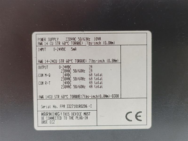 ABB ICSK20F1 Procontic CS 31 Remote I/O Unit, 230V