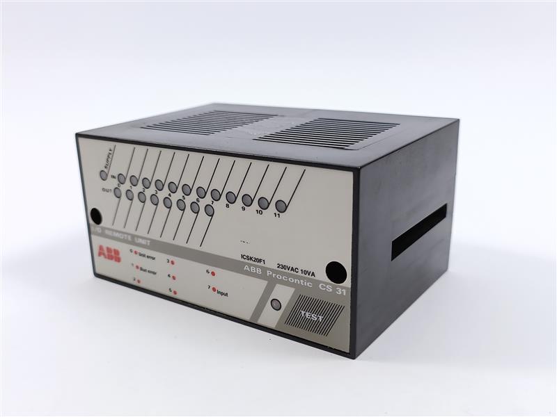 ABB ICSK20F1 Procontic CS 31 Remote I/O Unit, 230V