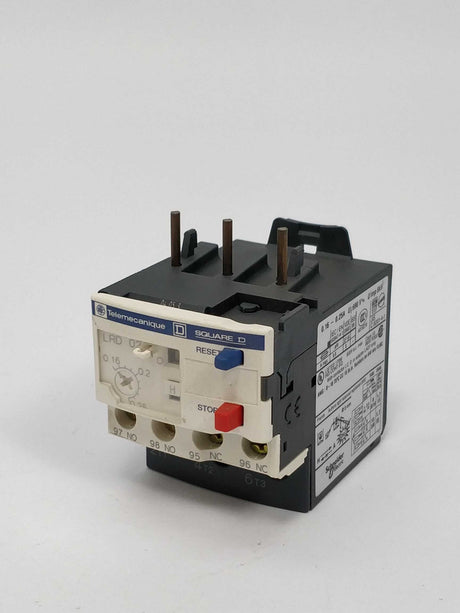 TELEMECANIQUE LRD02 TeSys 034672 Relay 0.16-0.25A