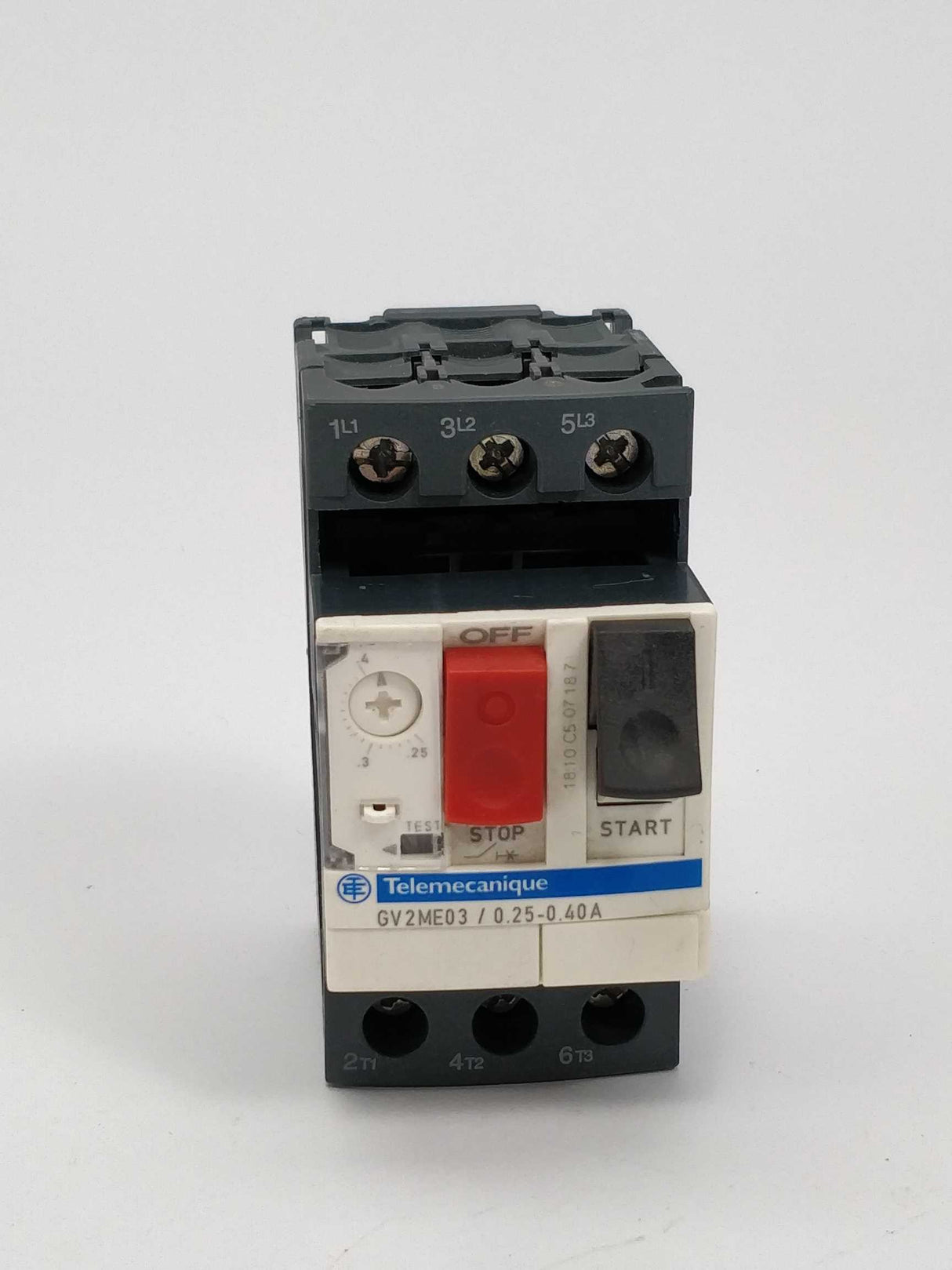 TELEMECANIQUE GV2ME03 / 0.25-0.4A Motor circuit breaker