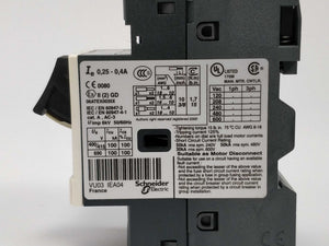 TELEMECANIQUE GV2ME03 / 0.25-0.4A Motor circuit breaker