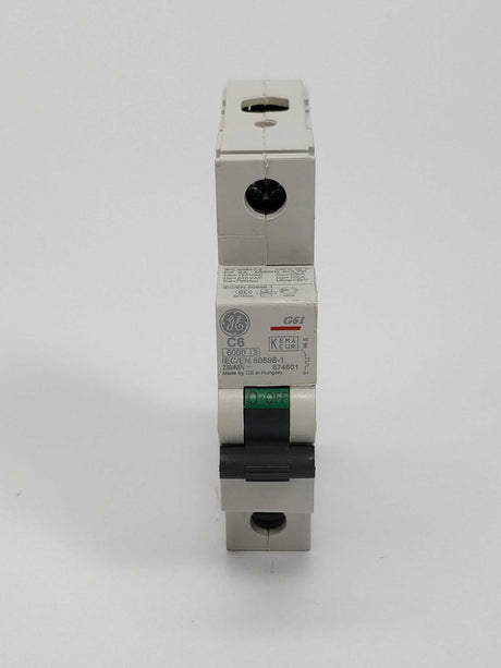 GE C6 G61 Circuit Breaker, Box Missing