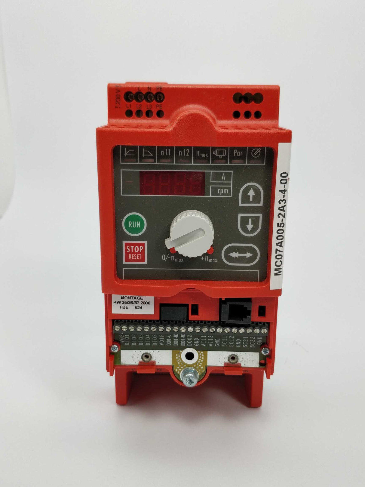 SEW-EURODRIVE  MC07A005-2A3-4-00 AC drive inverter Movitrac