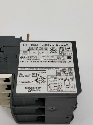 TELEMECANIQUE LRD 04 Overload relay 0.4-0.63A