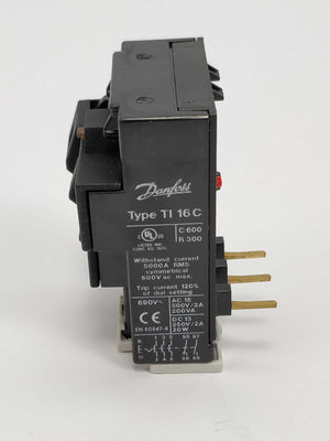 Danfoss 047H0204 TI 16C Overload relay 0.6-0.92A