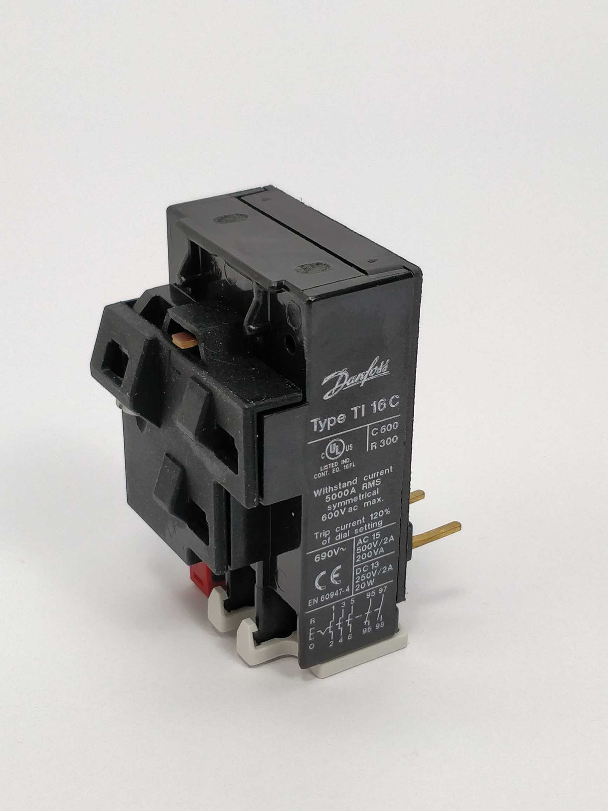 Danfoss 047H0201 TI 16C Overload relay 0.19-0.29A