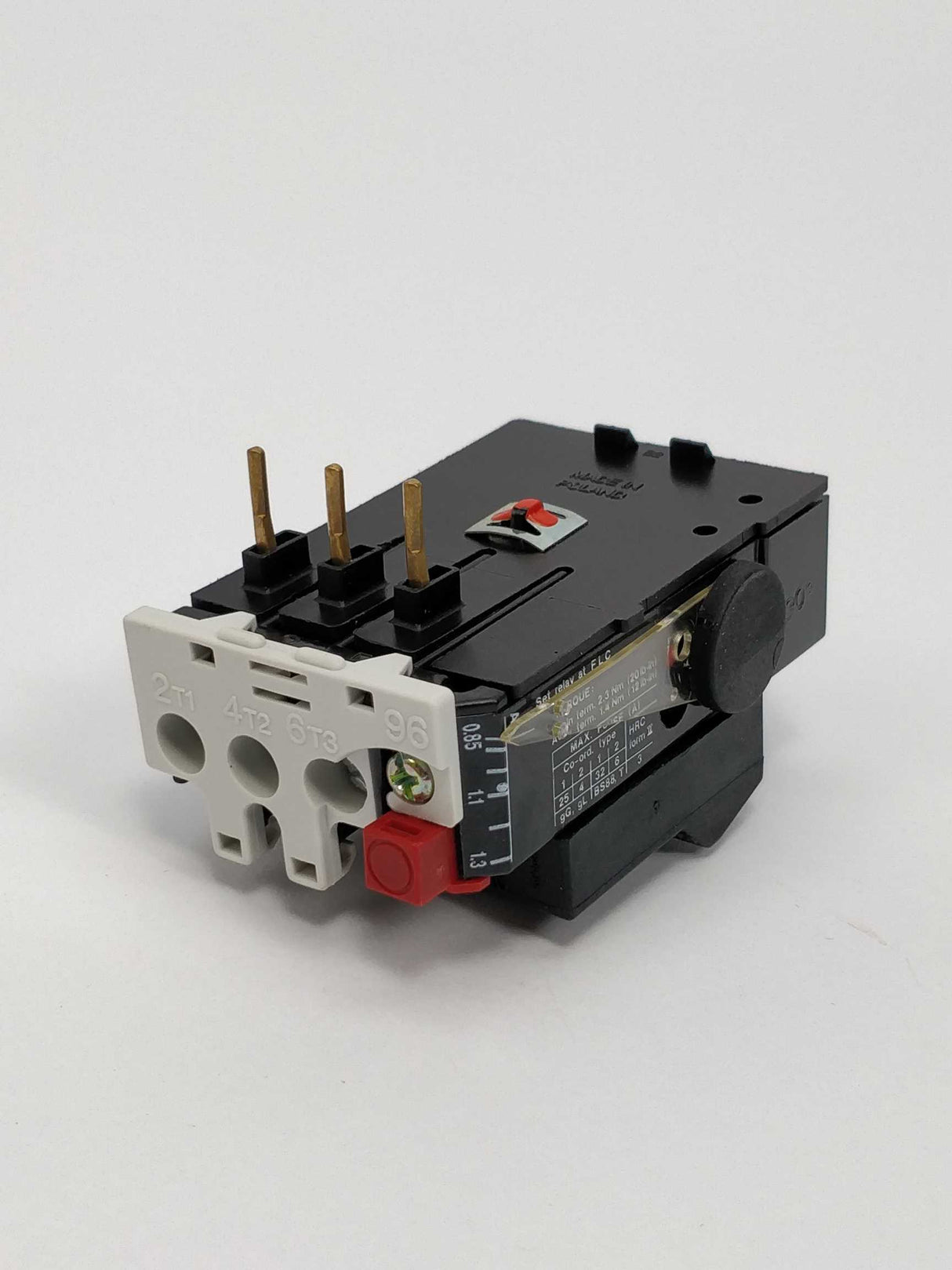 Danfoss 047H0205 TI 16C Overload relay 0.85-1.3A