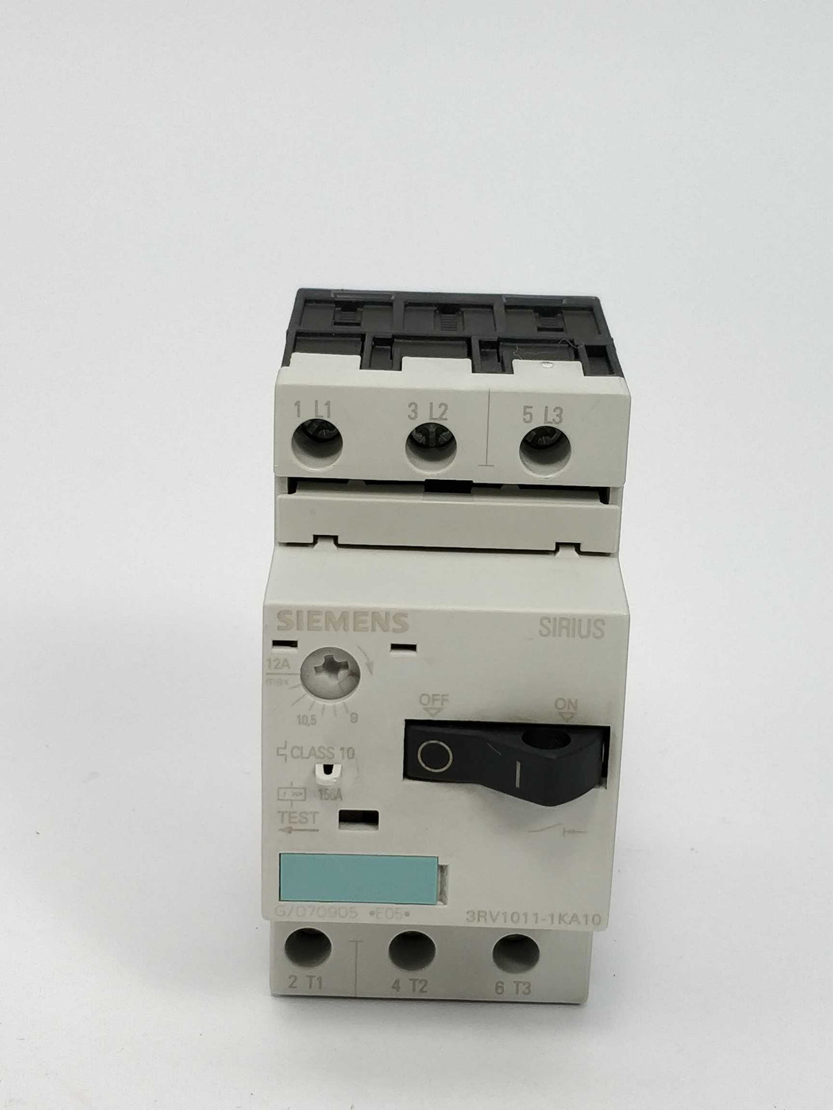 Siemens 3RV1011-1KA10 Sirius Circuit breaker E05