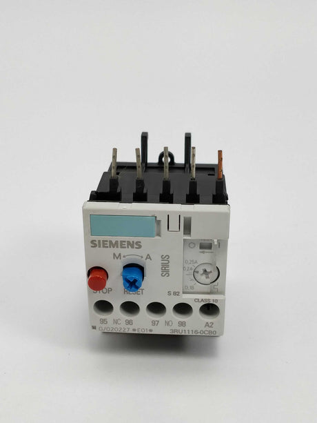 Siemens 3RU1116-0CB0 Sirius Overload relay E01