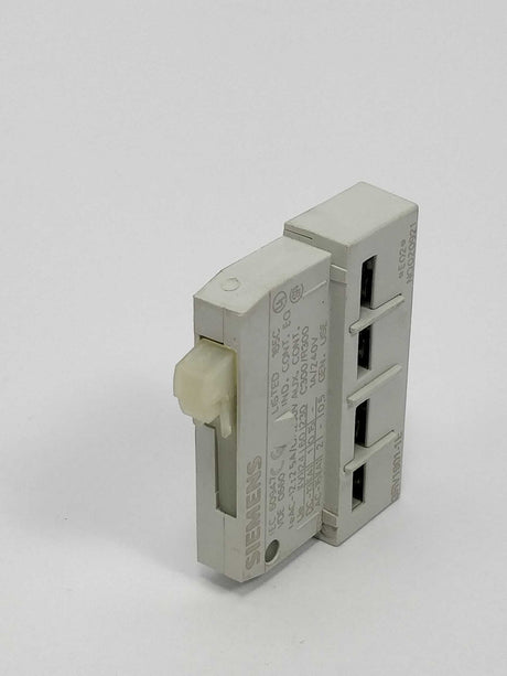 Siemens 3RV1901-1E Auxiliary switch E02 3 Pcs