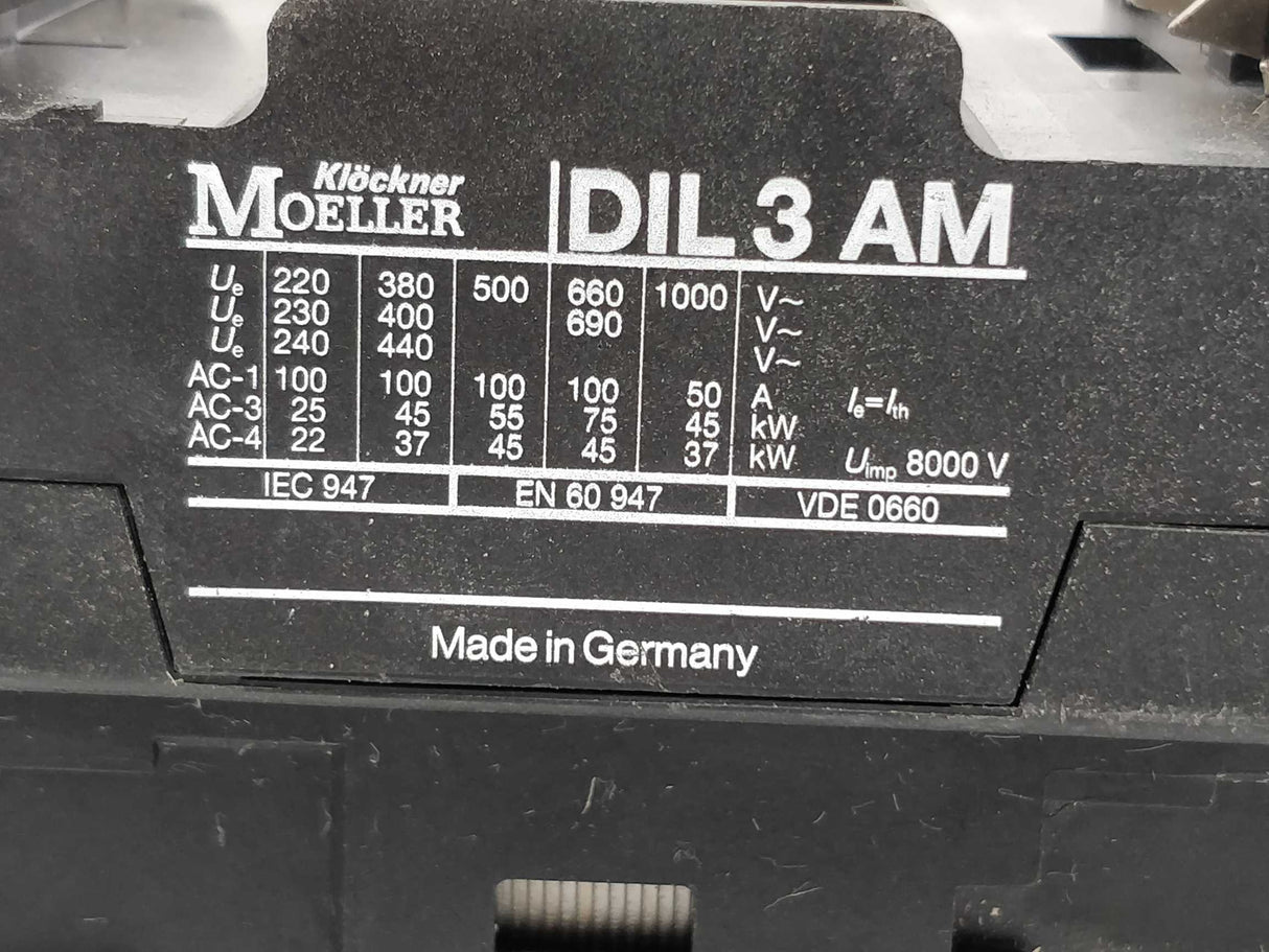 MOELLER DIL3AM Contactor