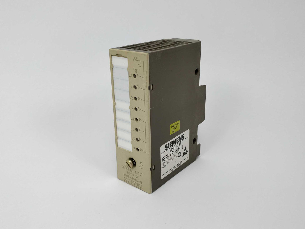 Siemens 6ES5 431-8MA11 version 1 Input module