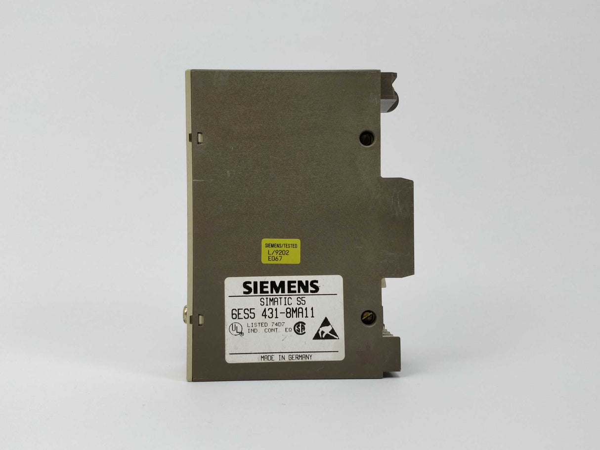 Siemens 6ES5 431-8MA11 version 1 Input module