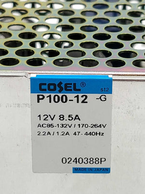 COSEL P100-12-N Power Supply 12V 8.5A