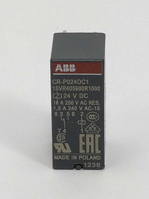 ABB 1SVR405600R1000 CR-P024DC1 Pluggable interface relay 4 Pcs