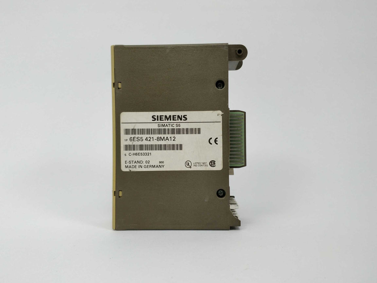 Siemens 6ES5 421-8MA12 version 3 Digital Inpt Module Pack of 03