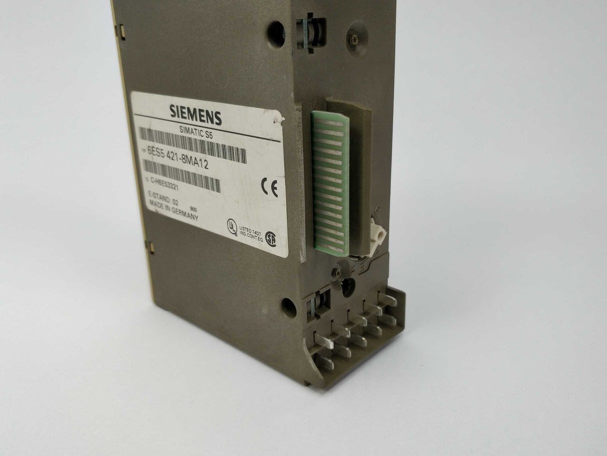 Siemens 6ES5 421-8MA12 version 3 Digital Inpt Module Pack of 03