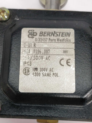 Bernstein 604.1116.007 D-U1 R Industrial Limit Switch