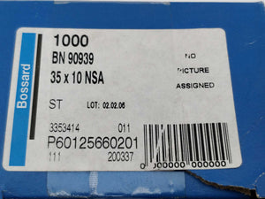 Bossard BN 90939 35 x 10 NSA screw 1000pcs