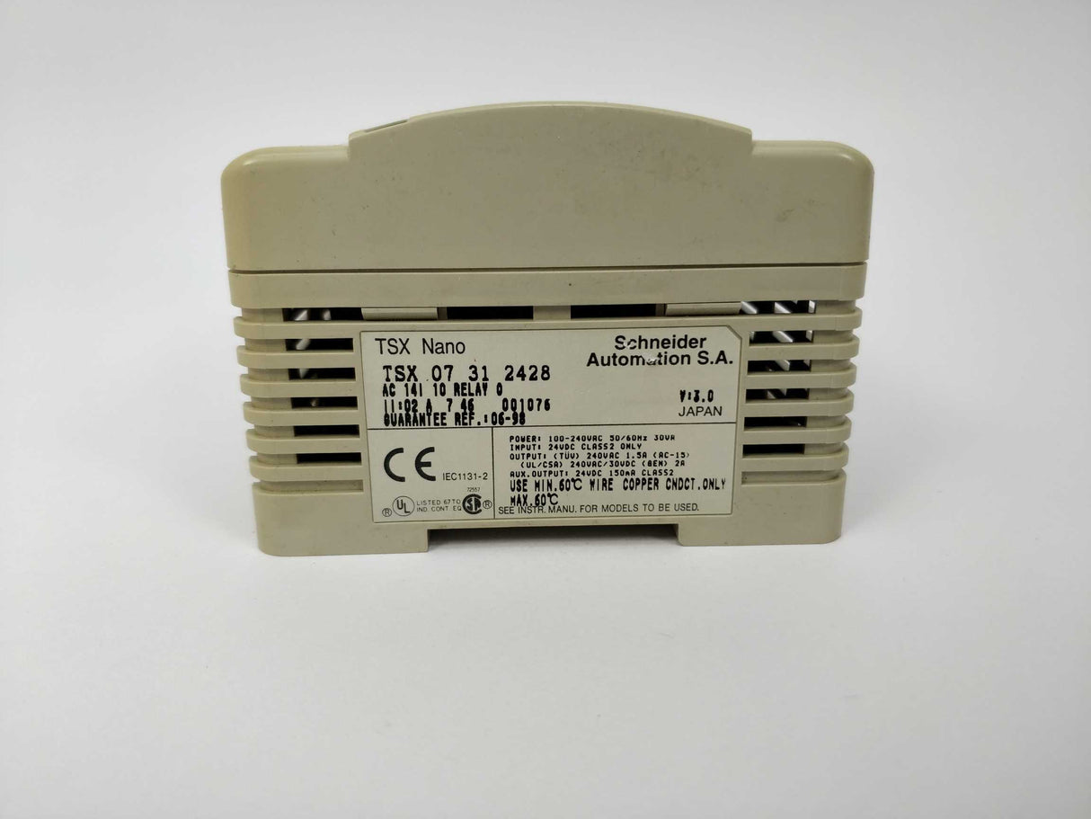 TELEMECANIQUE Modicon TSX 07 31 2428 OUTPUT MODULE RELAY