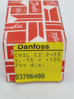 Danfoss 037H6490 Coil 24VDC