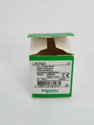 Schneider 038403 LADN22 TeSys Auxiliary contact block