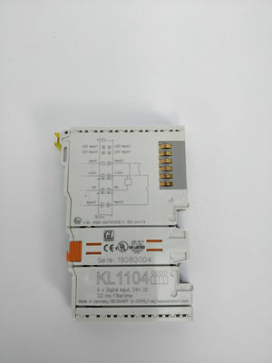 Beckhoff KL1104 4 x digital input 24VDC 3,0ms filtertime