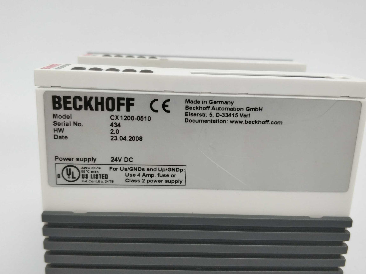 Beckhoff CX1200-0510 CX9000-N010, CX9000-N000, CX9001-1101