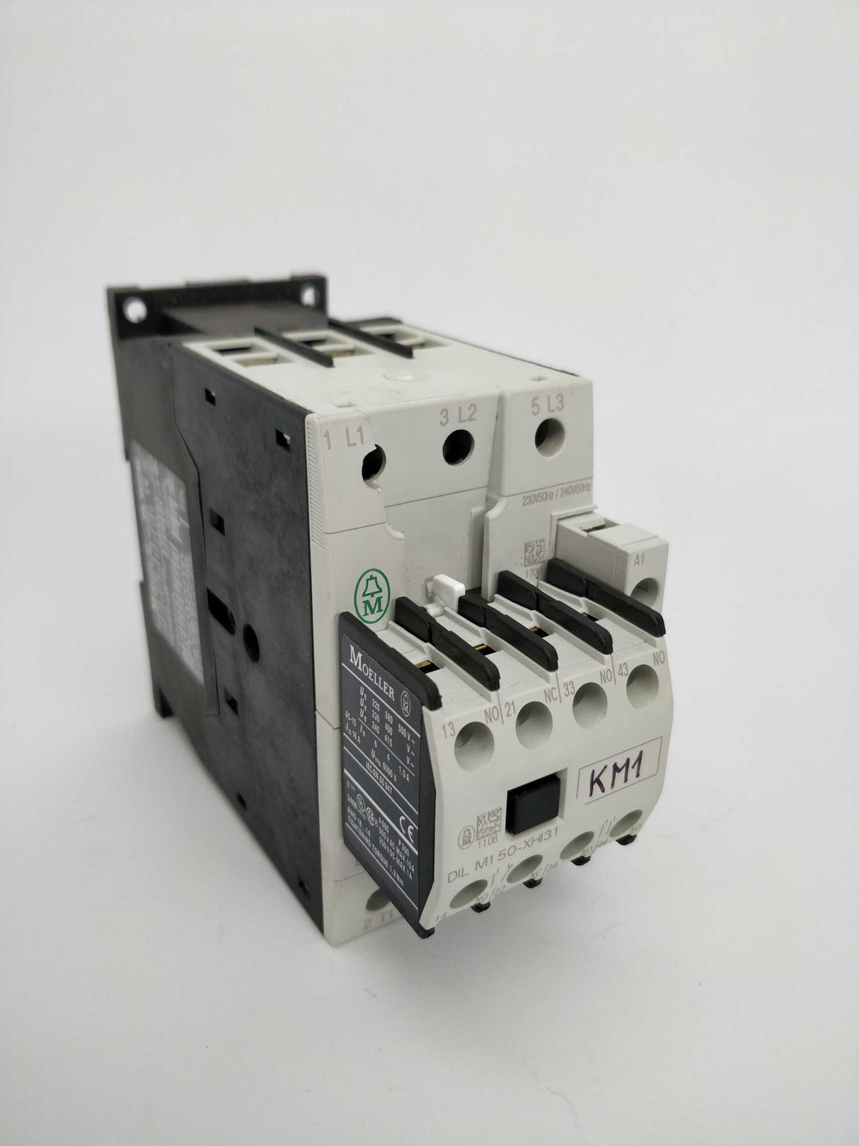 MOELLER DIL M40 Contactor & DIL M1 50-XHI31 auxiliary contact