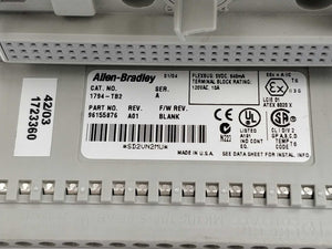 ALLEN-BRADLEY 1794-TB2 terminal base ser.A Rev.A01