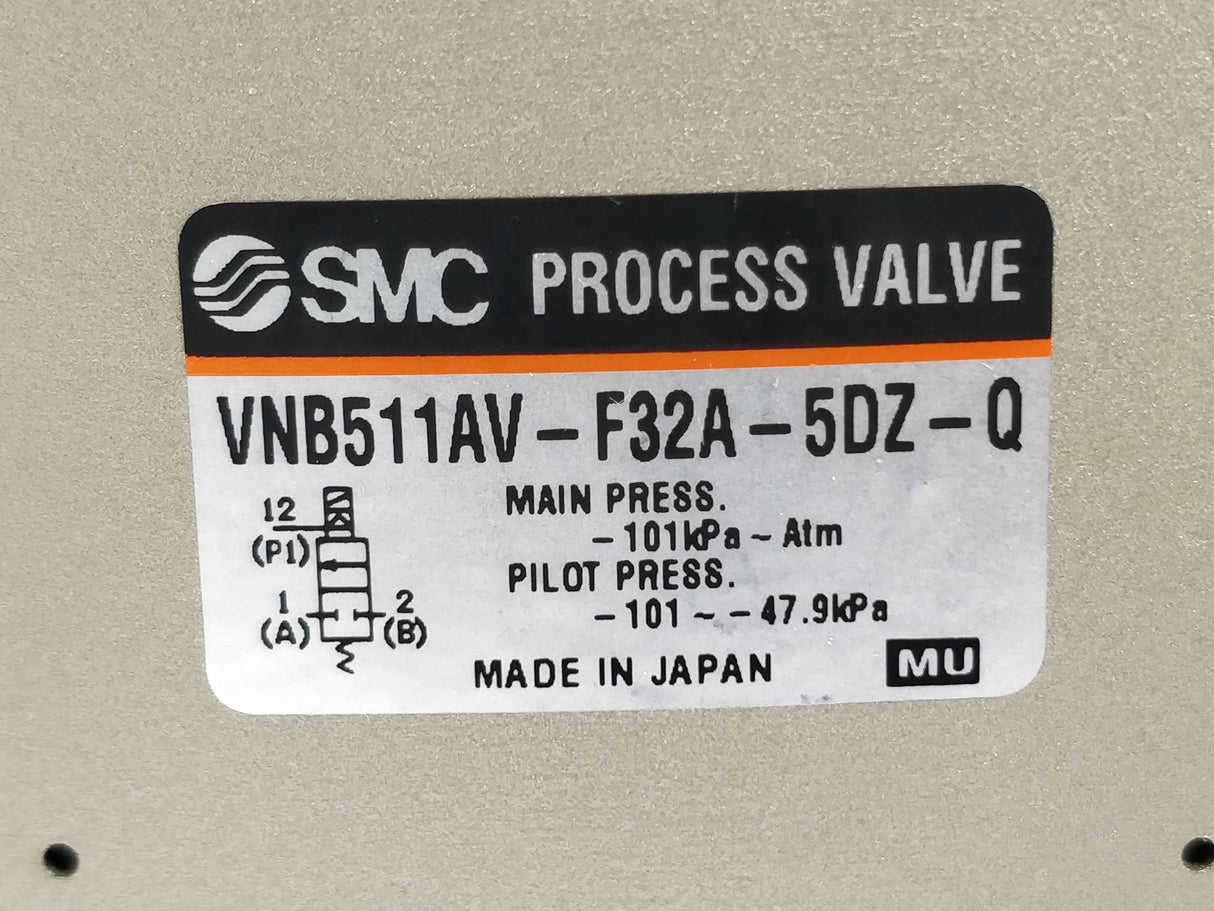 SMC VNB511AV-F32A-5DZ-Q Process valve