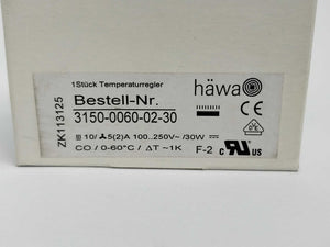 Häwa 3150-0060-02-30 Temperature controller