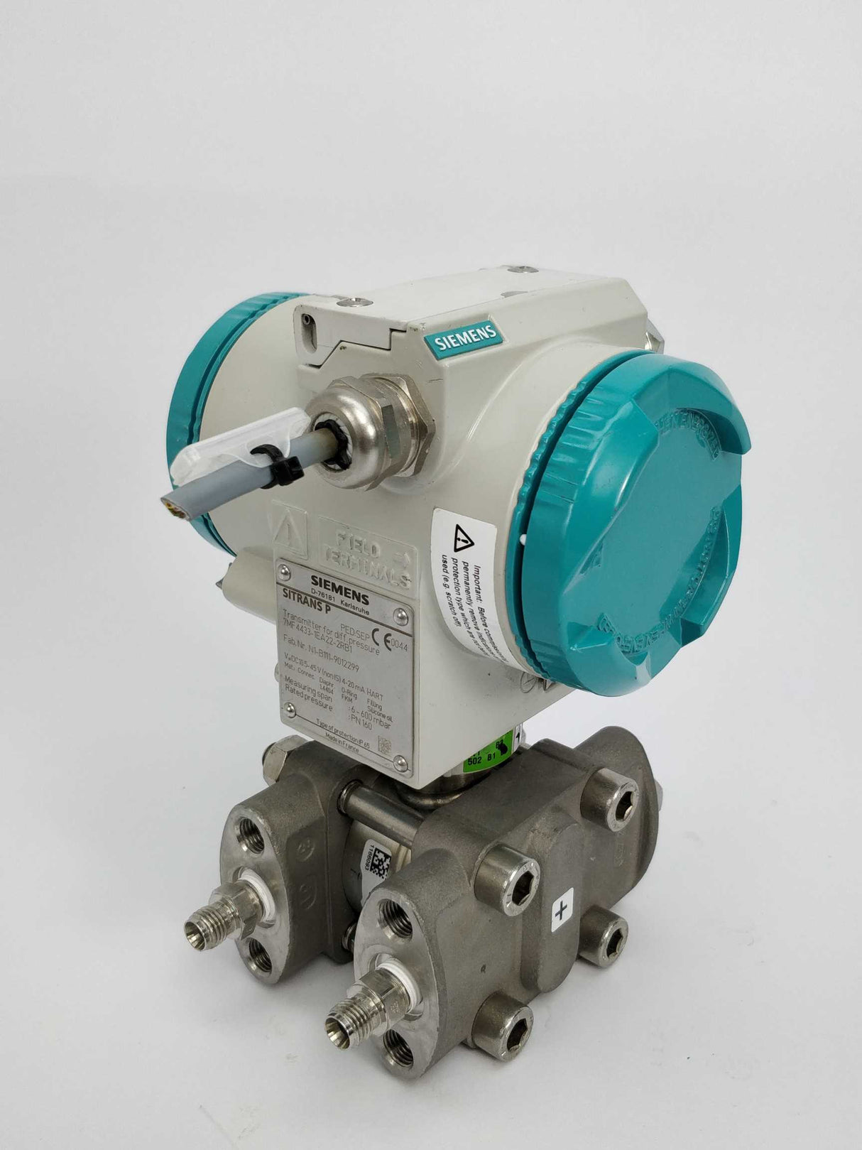 Siemens 7MF 4433-1EA22-2RB1 SITRANS P Transmitter