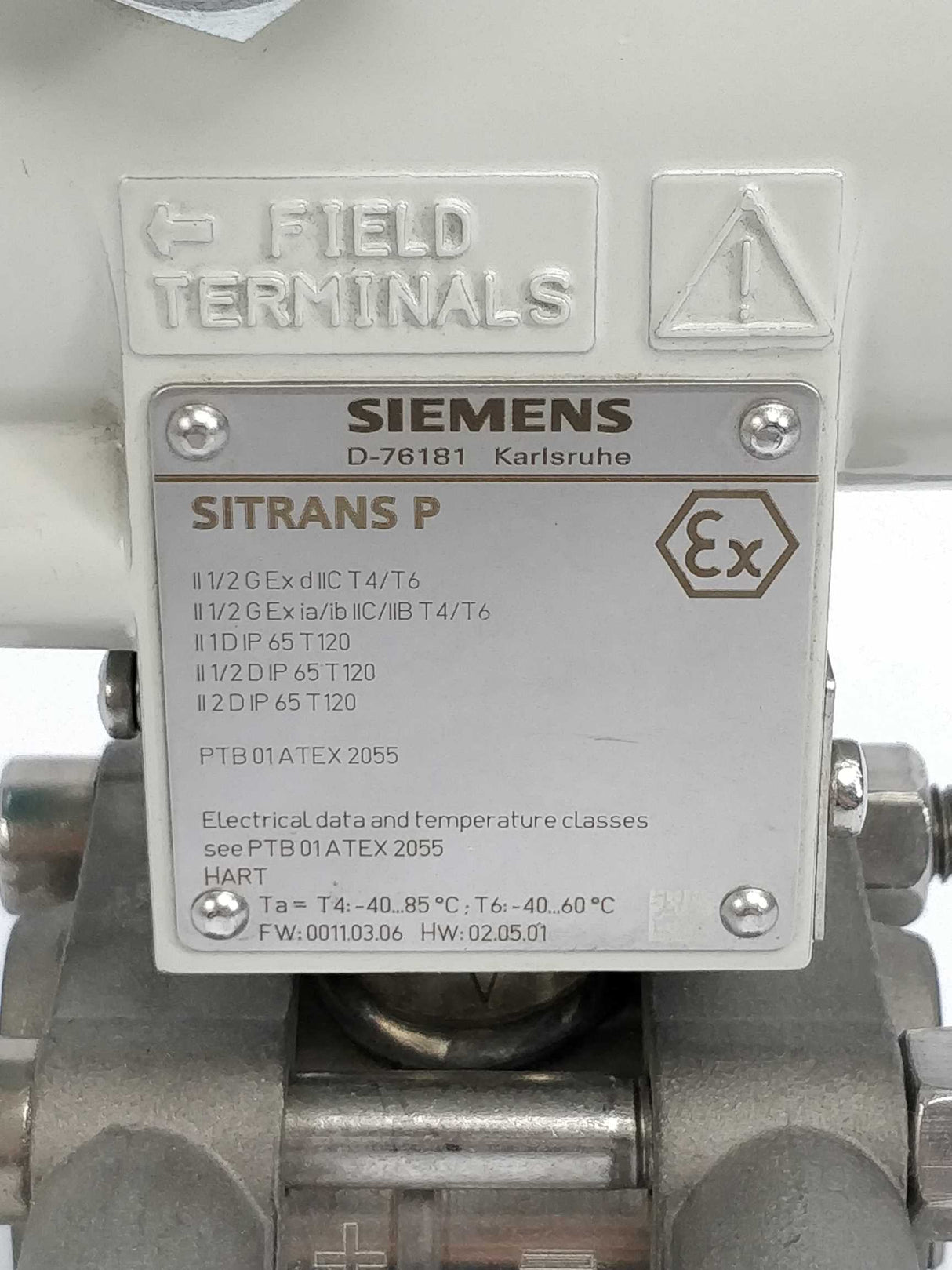 Siemens 7MF 4433-1EA22-2RB1 SITRANS P Transmitter