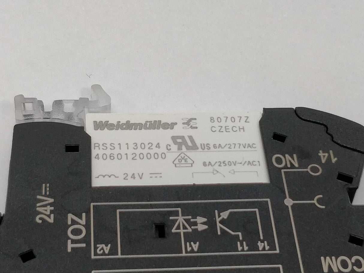 Weidmüller TRZ 24VDC 1CO Relay module, With Weidmuller RSS113024