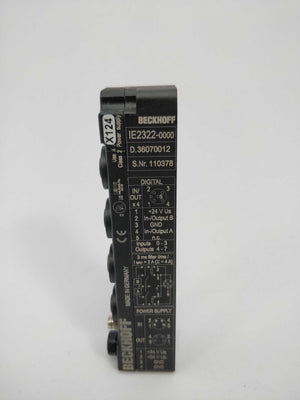 Beckhoff IE2322-0000 Extension Box 4-channel digital input