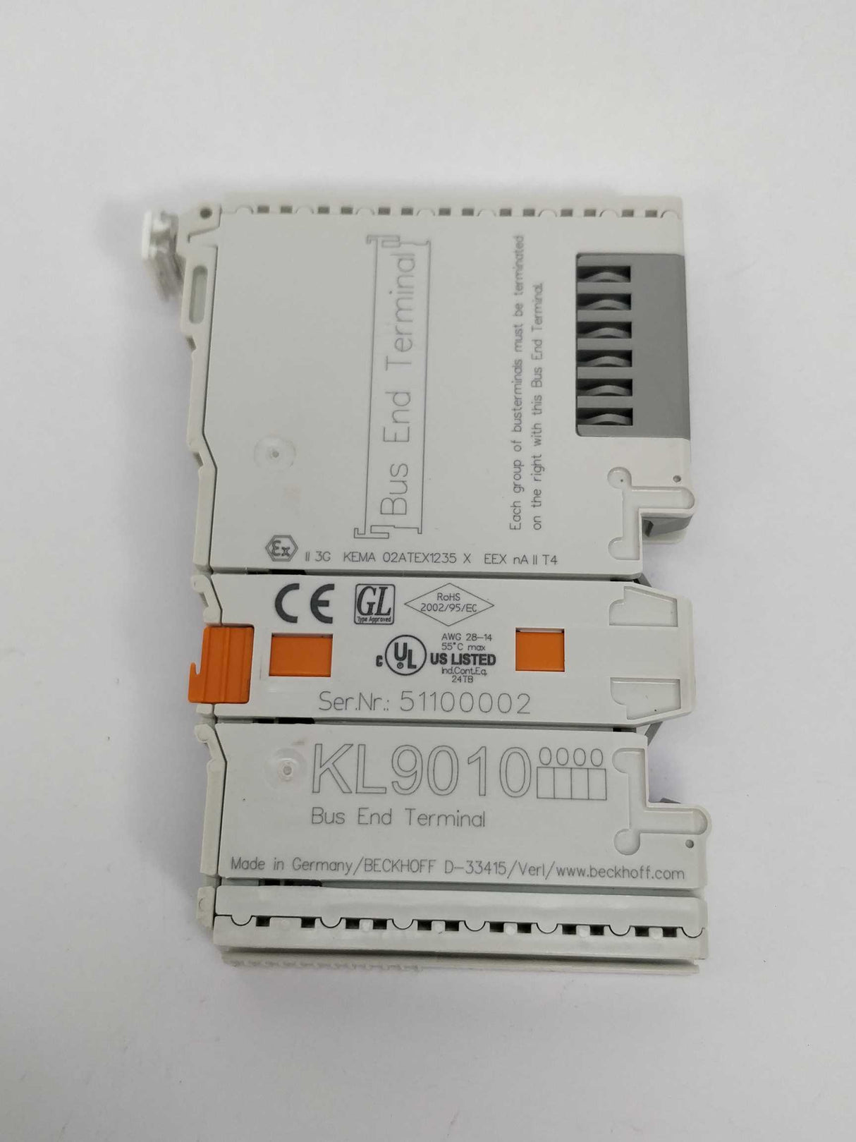 Beckhoff KL9010 End terminal