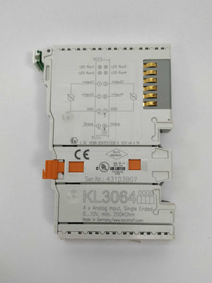 Beckhoff KL3064 4-channel analog input,