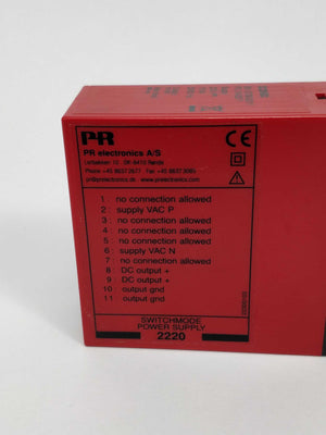 PR Electronics 2220 Switchmode power supply