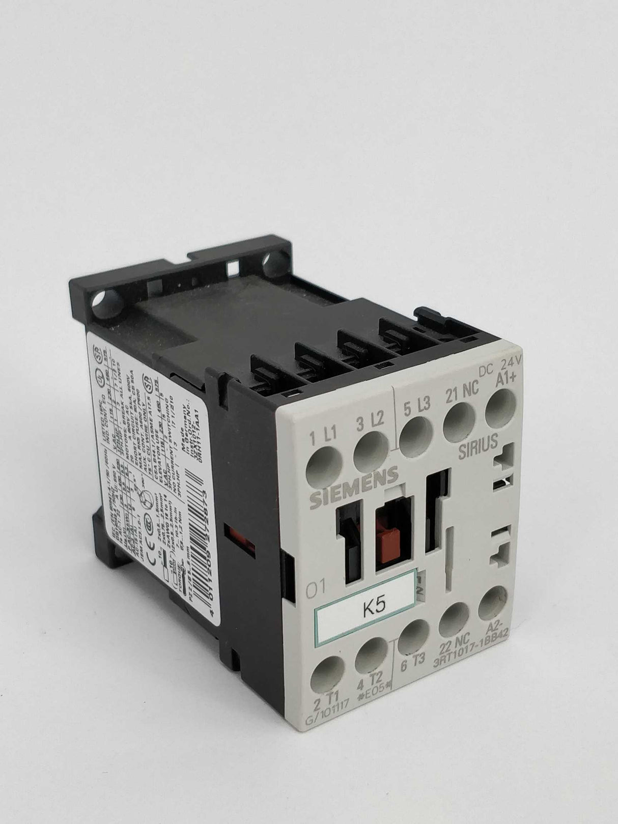 Siemens 3RT1017-1BB42 Power contactor