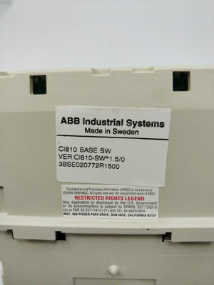 ABB 3BSE013262R1 CI810A Communication Interface