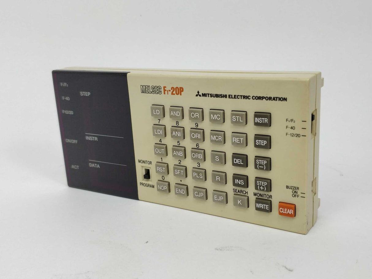 Mitsubishi F1-20P-E Programming Panel FX PLC