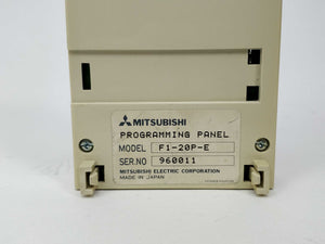 Mitsubishi F1-20P-E Programming Panel FX PLC