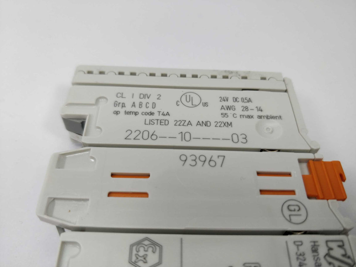 Wago 750-504 Digital output module 4DO 24VDC 0,5A