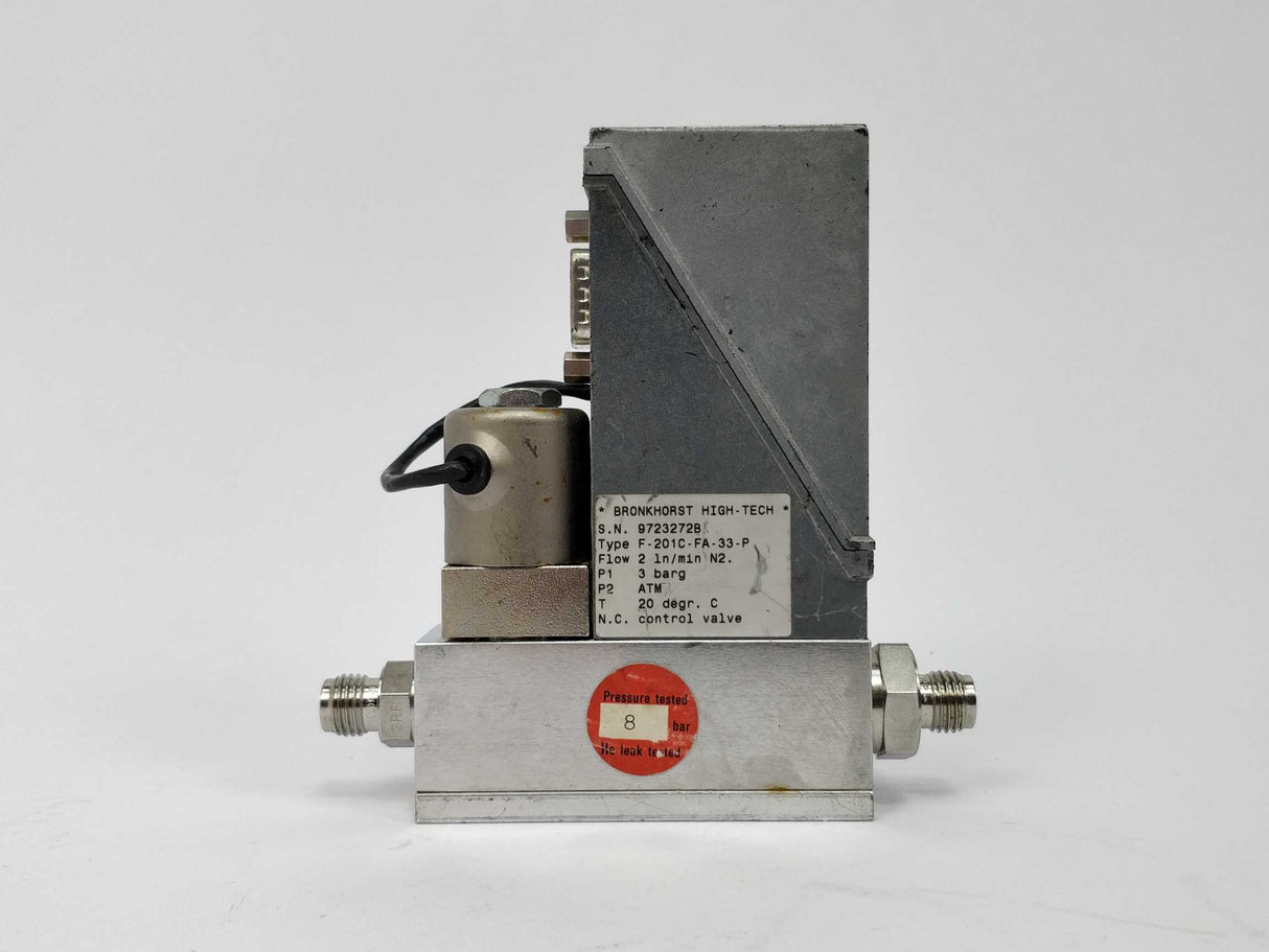 Bronkhorst 9723272B F-201C-FA-33-P NC Control Valve 3 barg