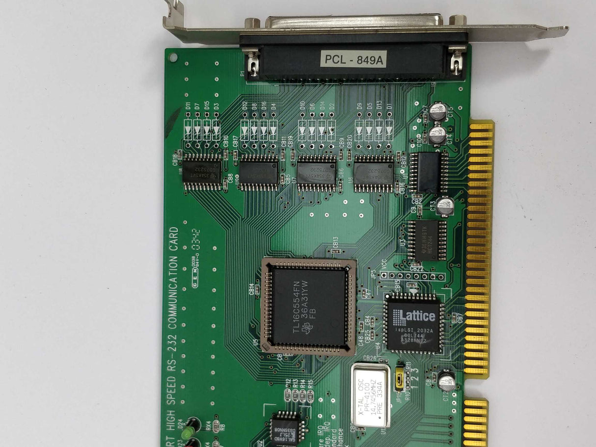 PCL849 4 port high speed RS-232 communication card rev.A1