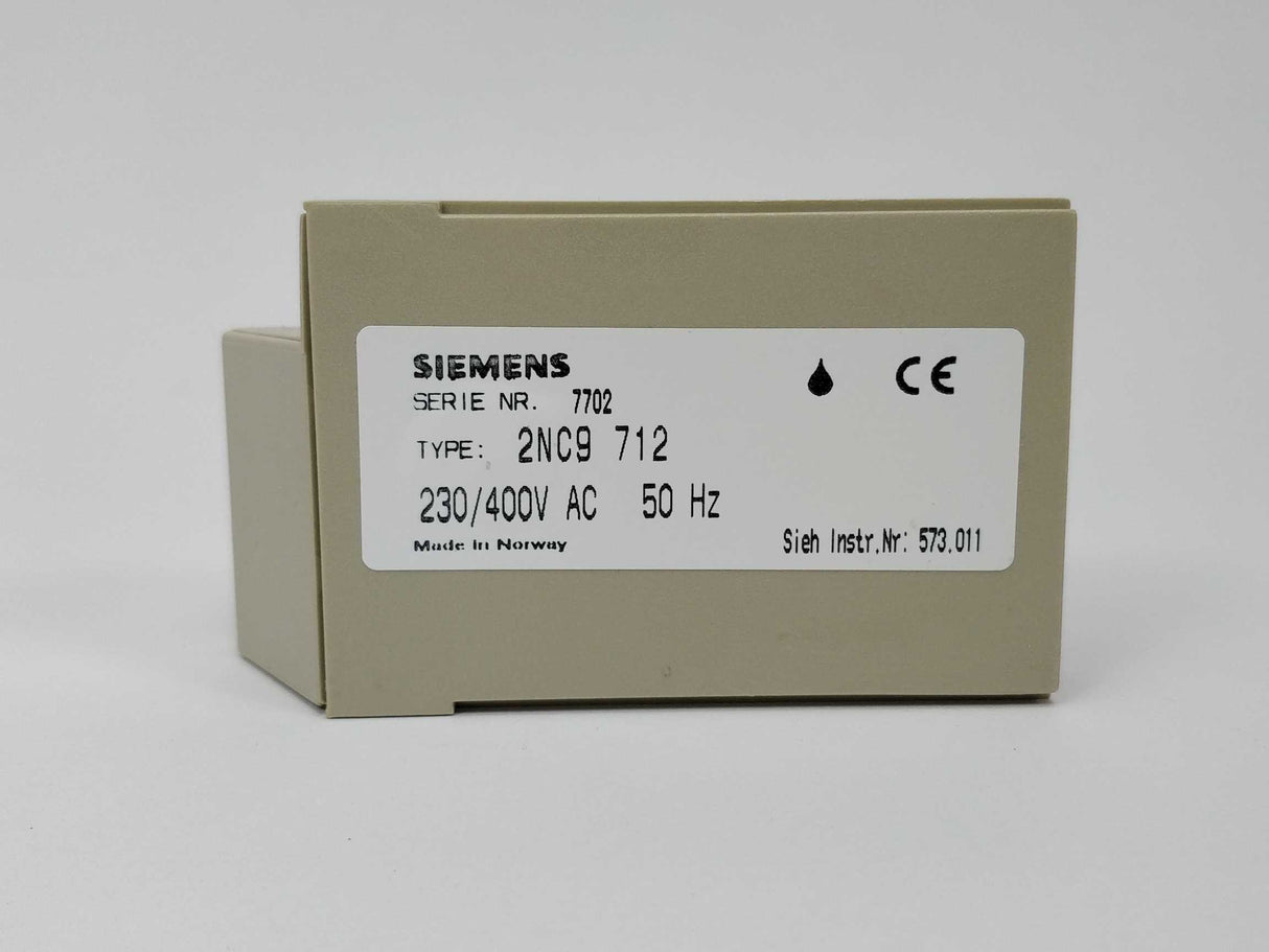 Siemens 2NC9 712 Energy saver