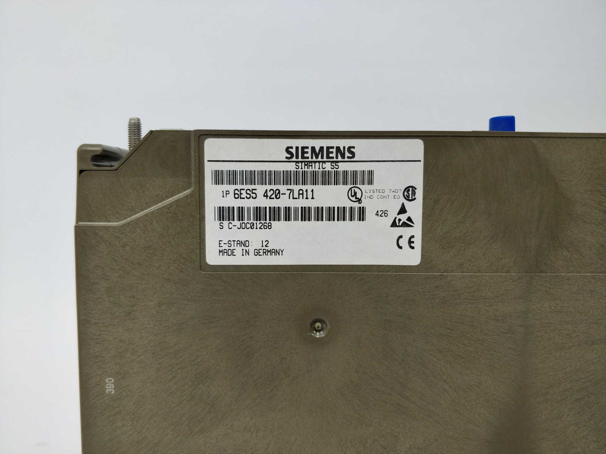 Siemens 6ES5 420-7LA11 E-STAND:12 Simatic S5