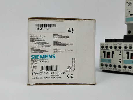 Siemens 3RA1210-1FA15-0BB4  Load feeder 5A 400V