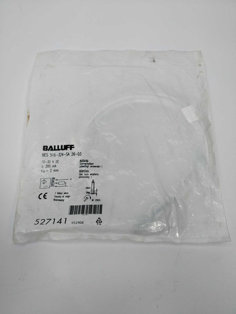 BALLUFF 516-324-SA 26-03 Inductive Sensor